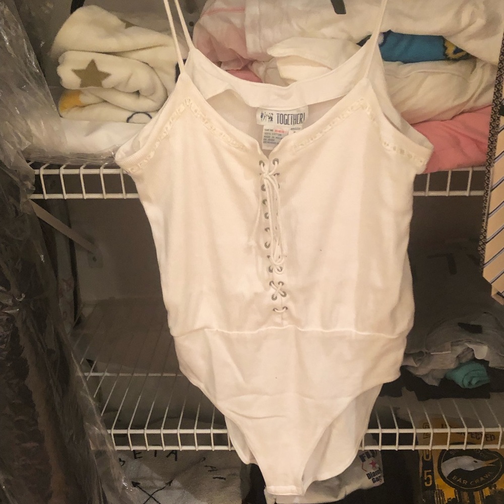 Vintage Tie-up body suit❕❕❕❕